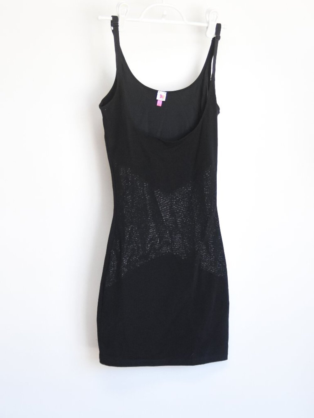 Spanx Star Power Lady Luxe Open Bust Full Slip Shaper Dress Small Black